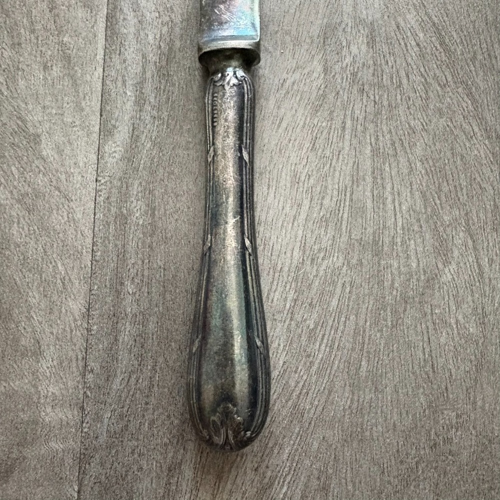 Vintage Mappin & Webb Silver Plated Princes' Plate Butter Spreader Knife - Picture 6 of 9